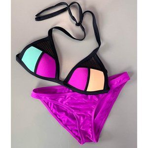 NWOT Body Glove Colour Block Bikini Women's XS